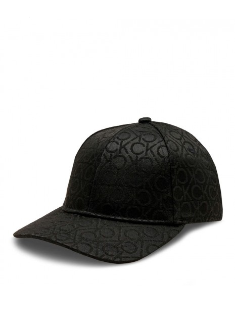 Casquette Calvin Klein Monogram Jacquard noire
