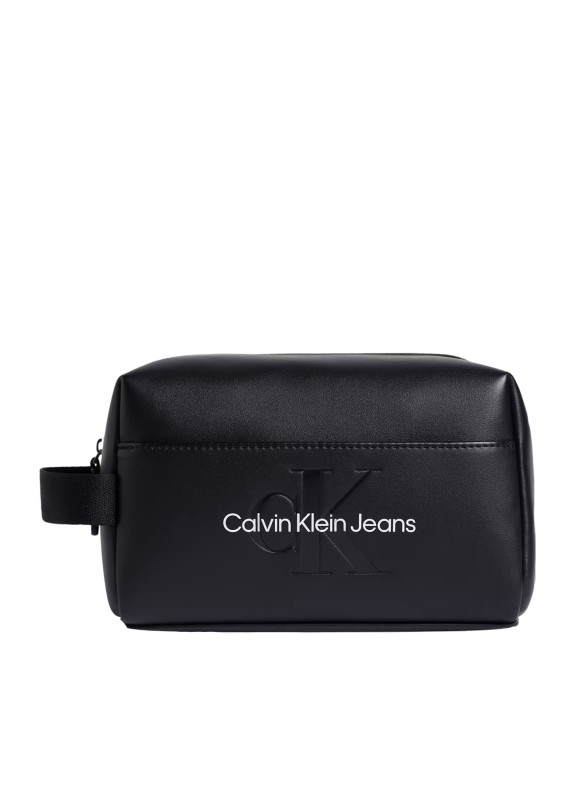 Neceser Calvin Klein Sculpted Beauty Case Mono negro