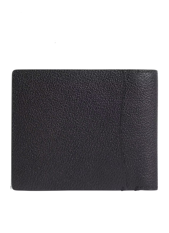 Carrier Calvin Klein Logo Emboss Bifod W / Coin / CC schwarz