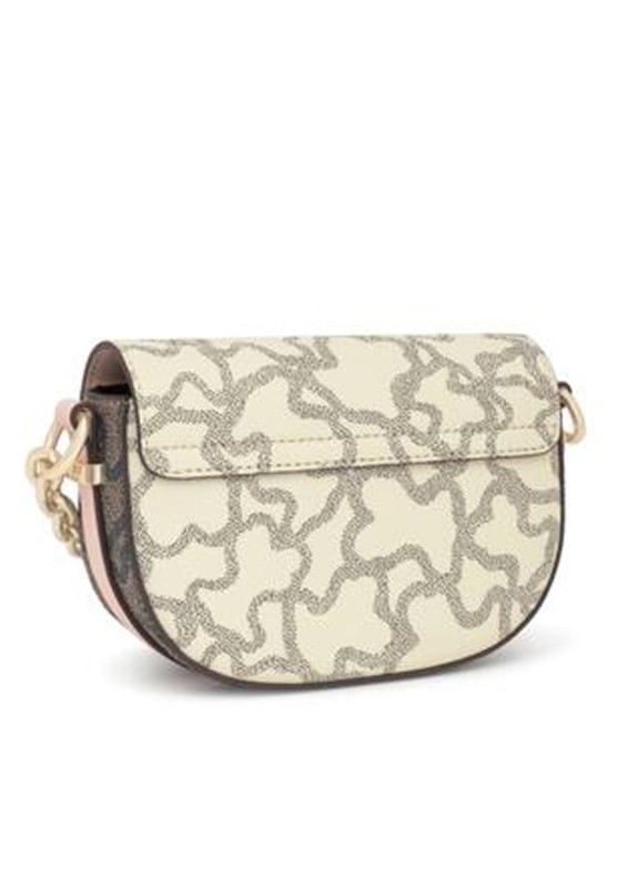 Bolso Tous Mini Band Medialuna Kaos Icon beige