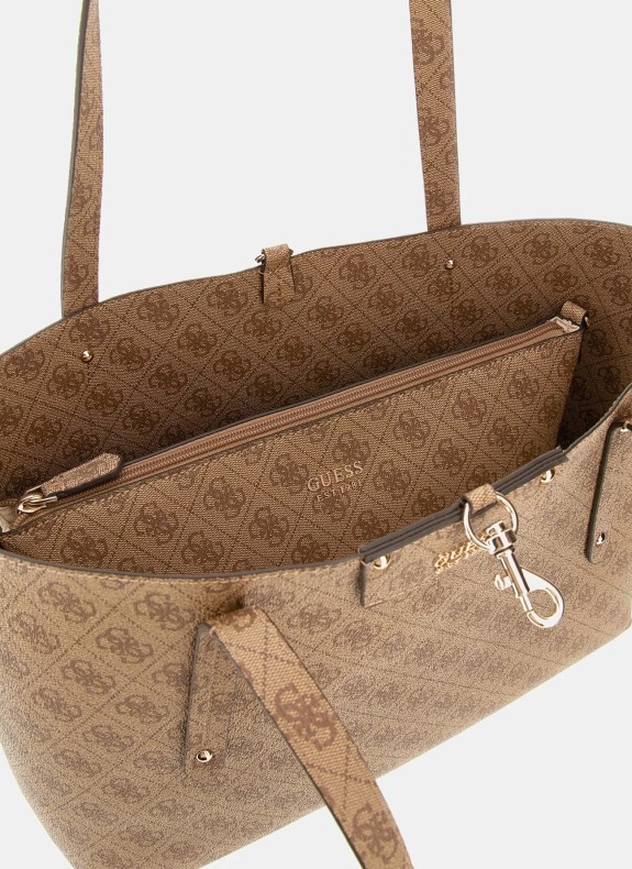 Bolso Guess Eco Brenton Tote taupe