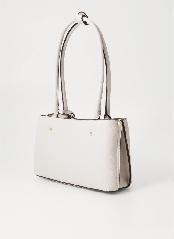 Bolso Guess Meridian Shoulder Satchel beige
