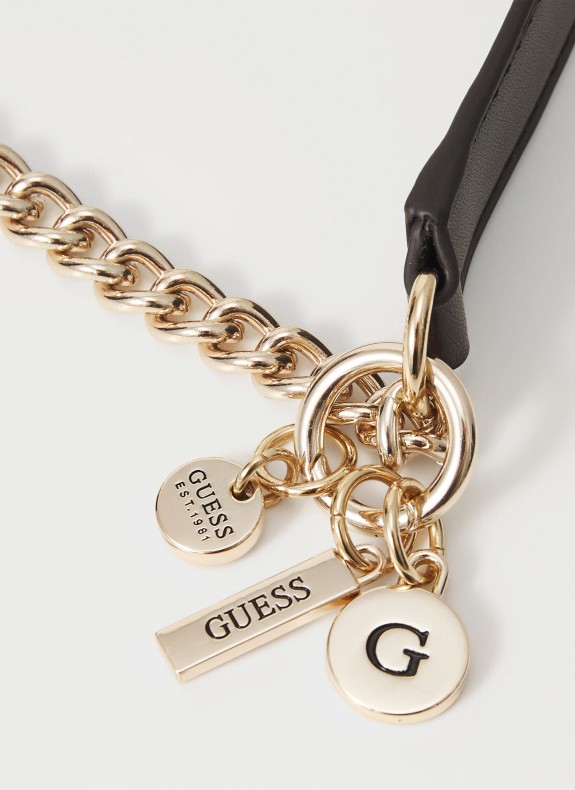 Bolso Guess Daryna Status Crossbody preto