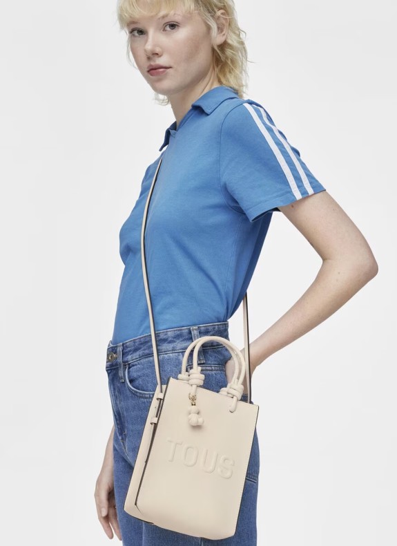 Bandolera Tous Mini Bolso Pop T La Rue New beige