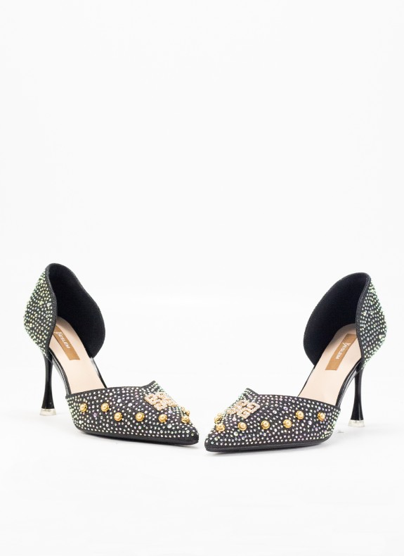 Schuh mit High für Damen in Schwarz