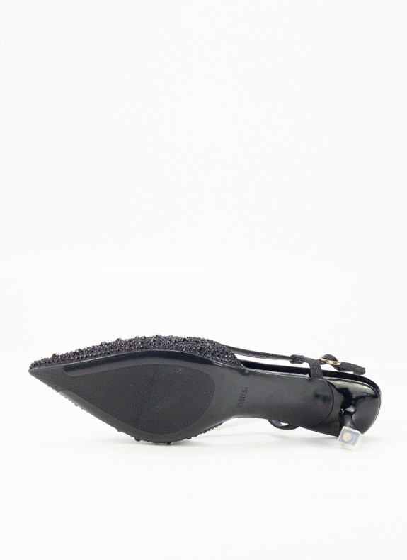 Salon Scarpe con Bacon Donna in Nero