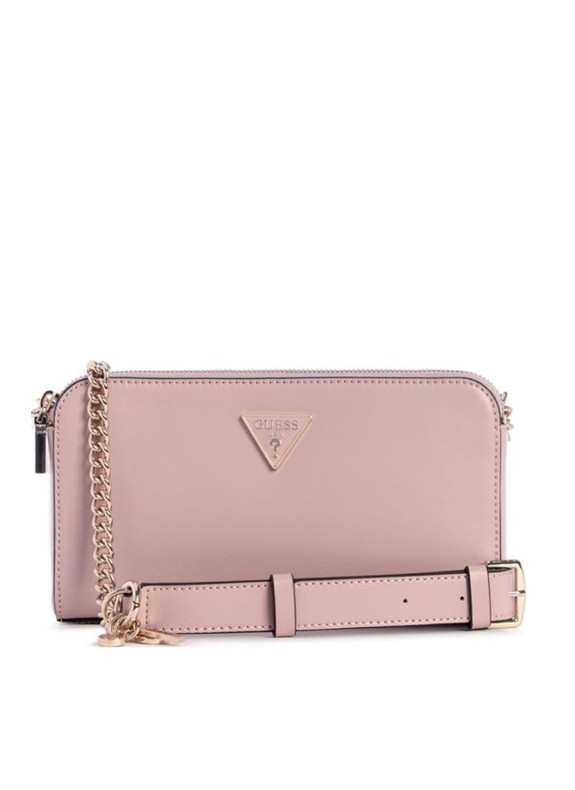 Bandolera Guess Daryna Status Crossbody rosa
