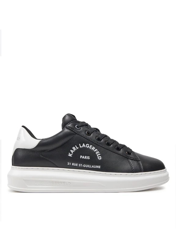 Zapatillas Karl Lagerfeld Kapri Mens Maison Karl Lace negro