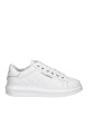Zapatillas Karl Altamira Kapri Mens Monogram Emboss Lo Branco