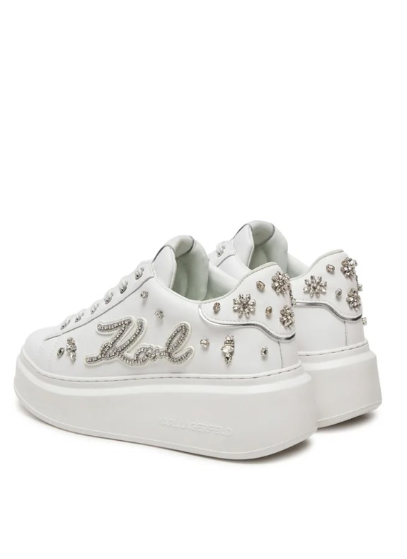 Baskets Karl Lagerfeld AnaKapri Florastone Karl Patch blanc