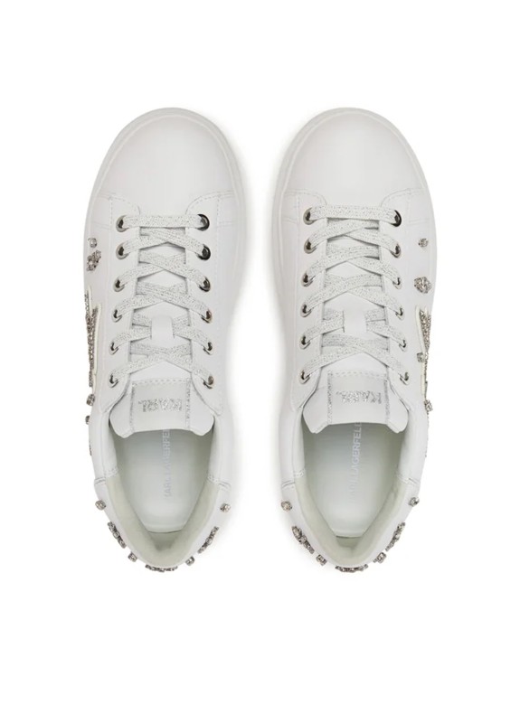 Baskets Karl Lagerfeld AnaKapri Florastone Karl Patch blanc