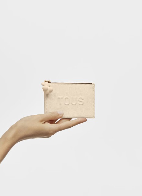 Monedero Tous Tarj T La Rue New beige