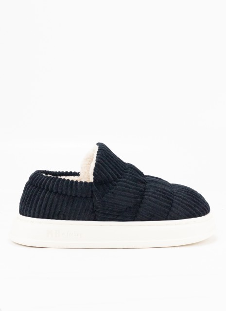 Chaussons maison Keslem 9843 noir