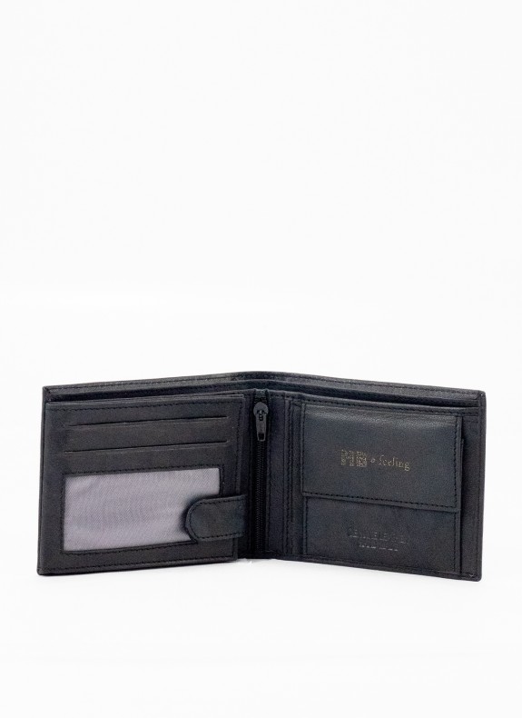 Portefeuille Keslem RUF-9236 noir