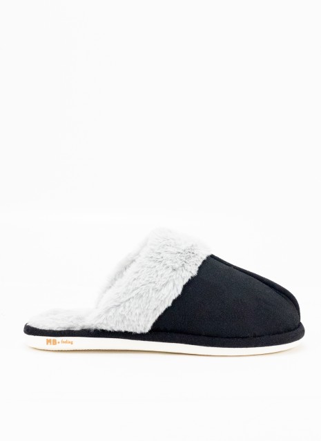 Chaussons de maison Keslem KHL-82 noir