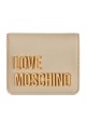 Porte-monnaie Love Moschino JC5612 beige