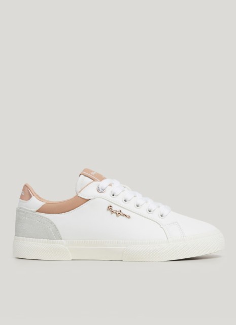 Baskets Pepe Jeans Kenton Court blanches