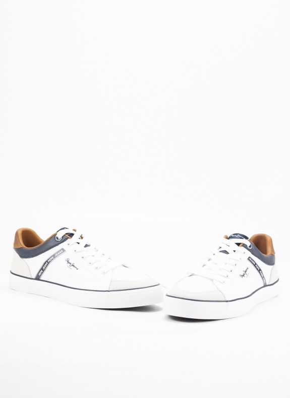 Baskets Pepe Jeans Kenton Stage blanches