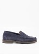 Mocassin en Cuir pour Homme en Couleur Marine