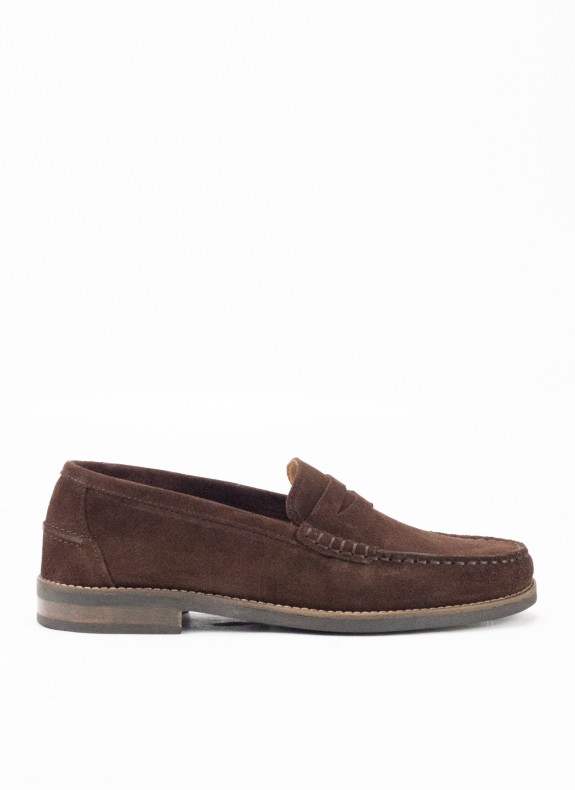 Mocassin en Cuir pour Homme de Couleur Marron