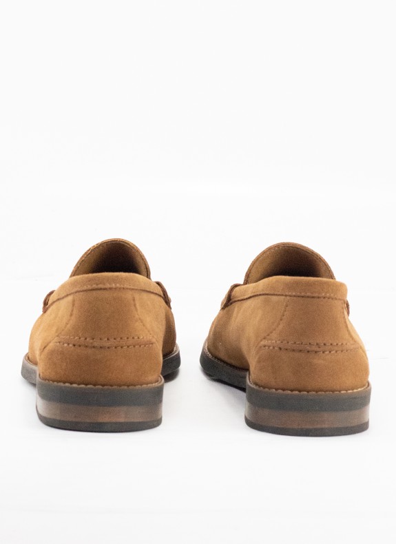 Mocassin en Cuir pour Homme de Couleur Cuir