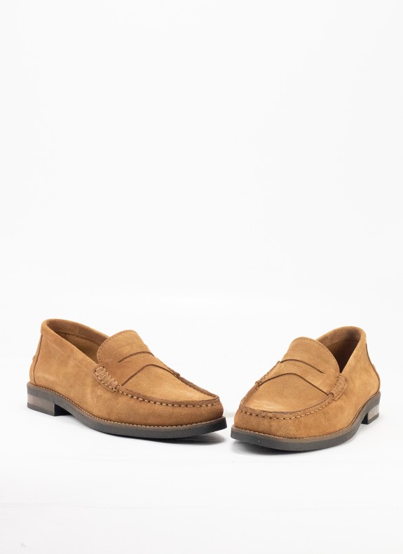 Mocassin en Cuir pour Homme de Couleur Cuir