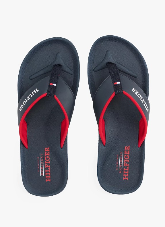 Chanclas Tommy Hilfiger Padded Comfort Hilfiger B Sandal marino