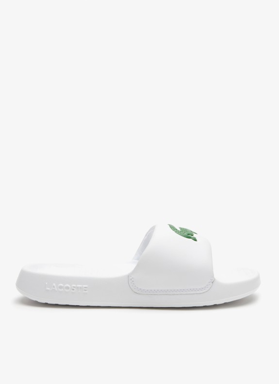 Chanclas Lacoste Serve Slide 1.0 blanco