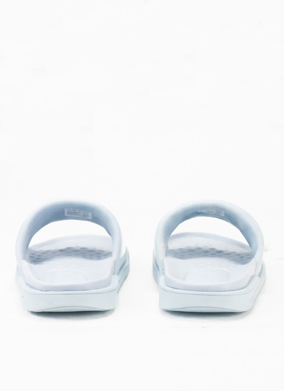Claquettes Lacoste Serve Slide Dual bleu ciel