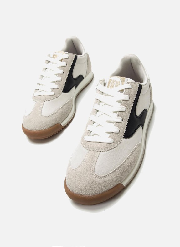 Baskets Mustang Olympic 60858 beige