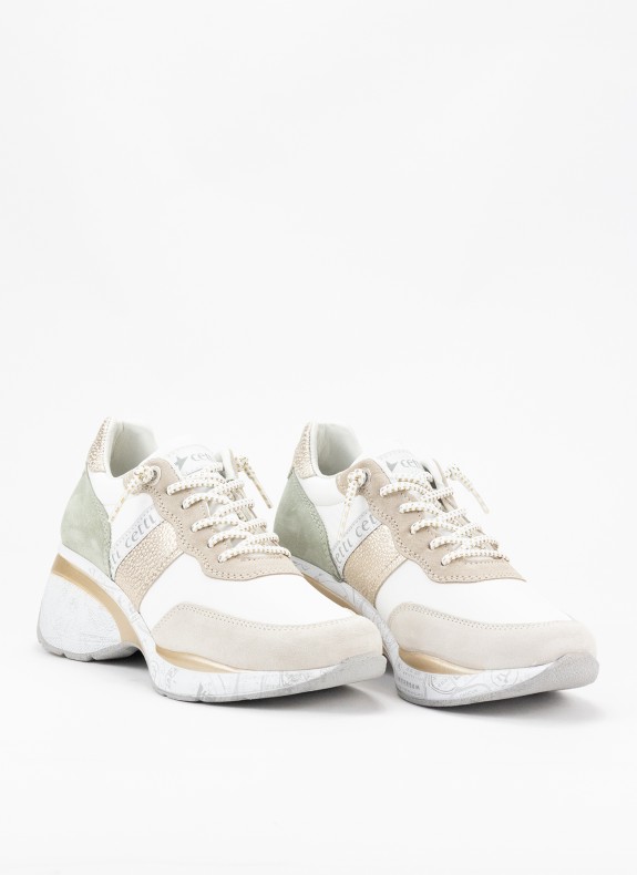 Cetti 1149 pantofole bianche