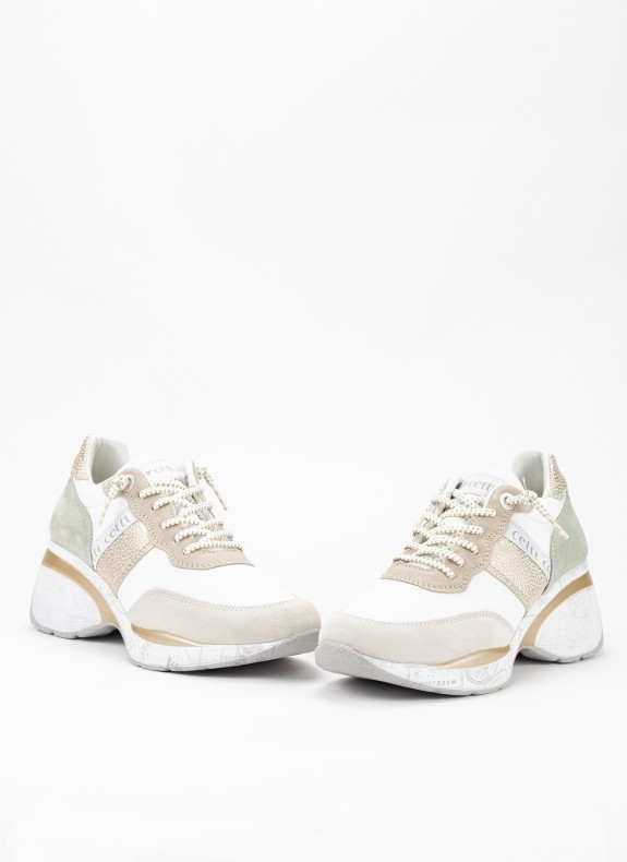 Cetti 1149 pantofole bianche