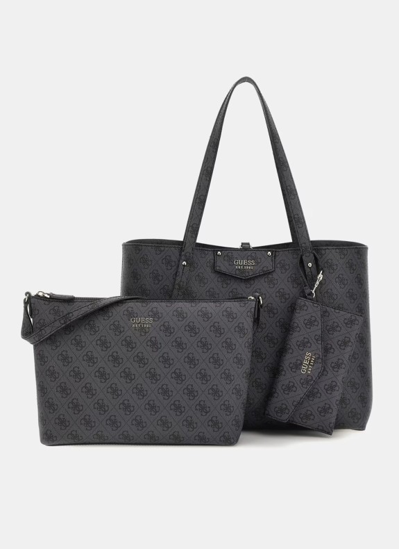 Bolso Guess Brenton Tote negro