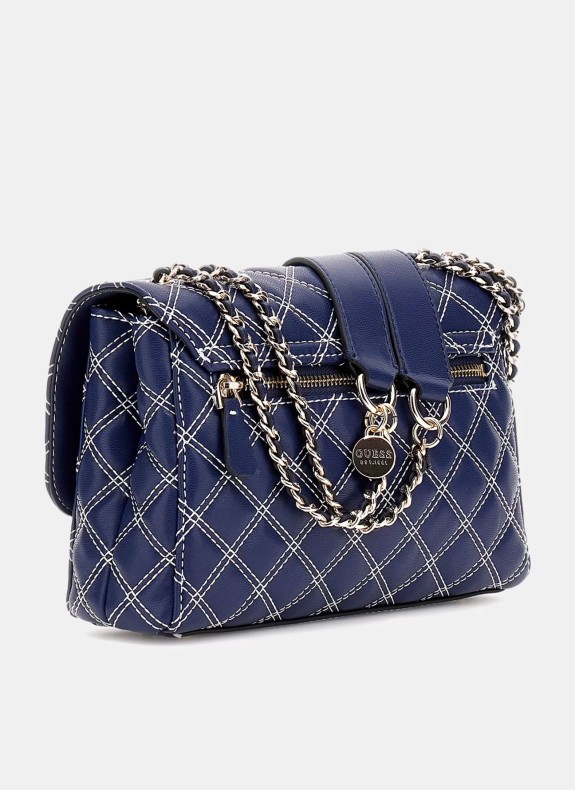 Bolso Guess Cruise Vibe Cnvrtblle Xbdy Flap marino