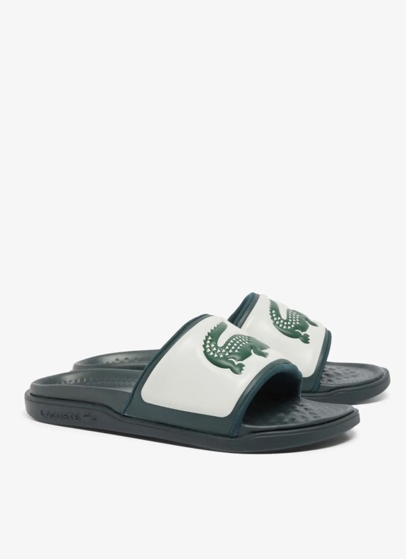 Chanclas Lacoste Serve Slide 1.0 blanco