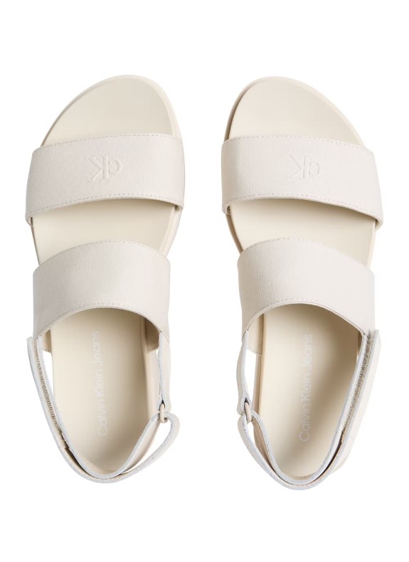 Sandalia Calvin Klein Flatform Sandal Sling beige