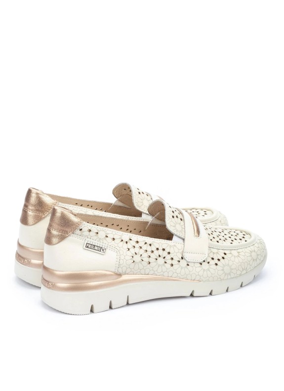 Zapato Pikolinos Cantabria blanco