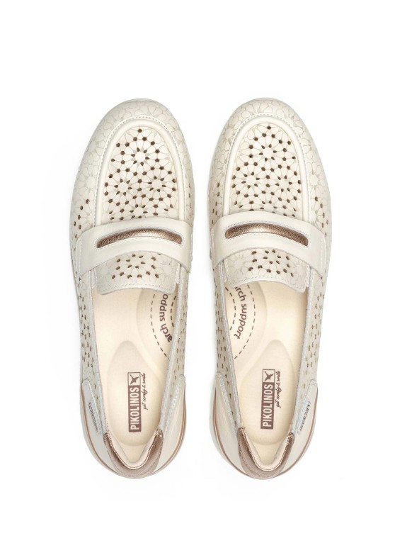 Zapato Pikolinos Cantabria blanco