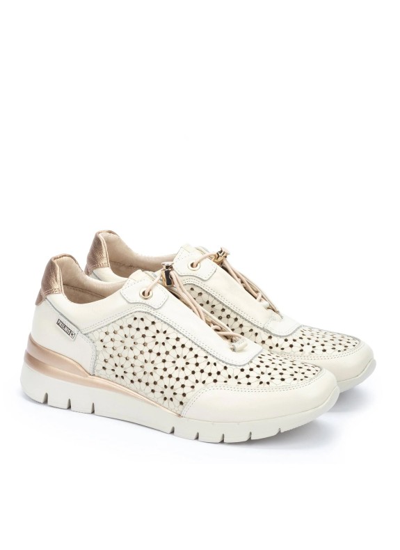 Baskets Pikolinos Cantabria blanches