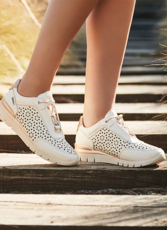 Pikolinos Schuhe Cantabria weiß