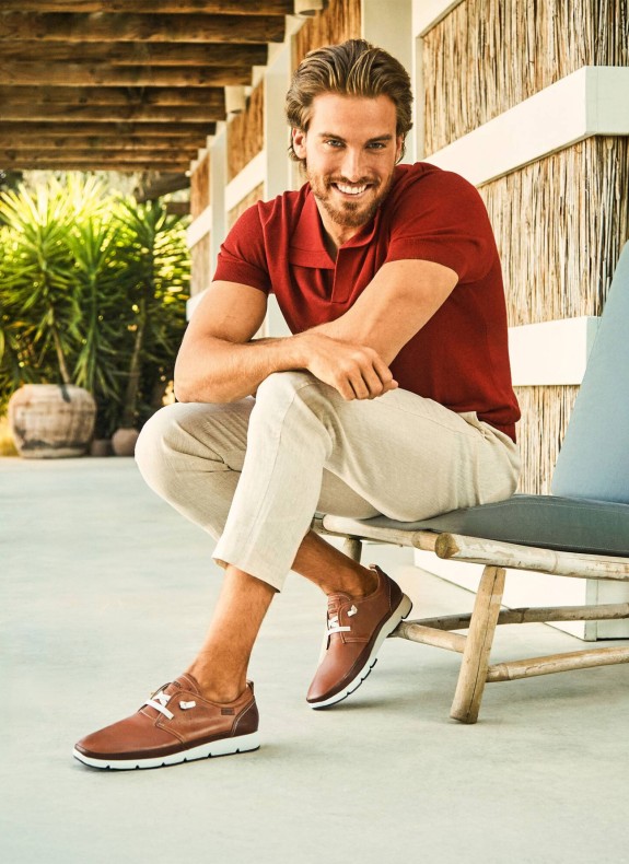 Zapato Pikolinos Fuencarral brandy