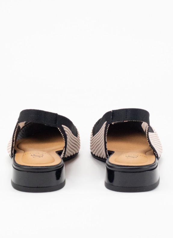 Salon décolleté Miss Elastic Bay nude