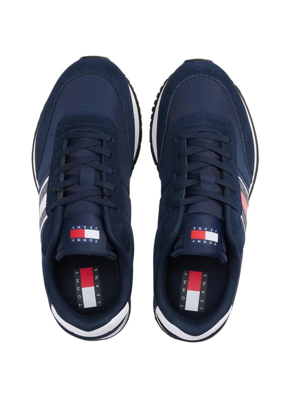 Baskets Tommy Hilfiger Tjm Runner Casual Ess marine