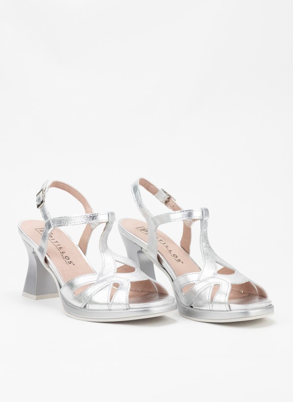 Sandalia Pyllos 10541 argento