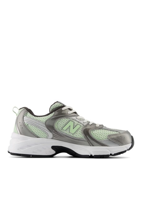 Zapatilla Deportiva New Balance GR530 para Mulher em Cor Verde