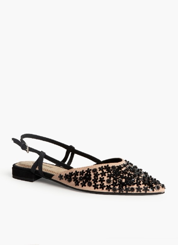 Zapato Destalonado para Mujer de Color Nude