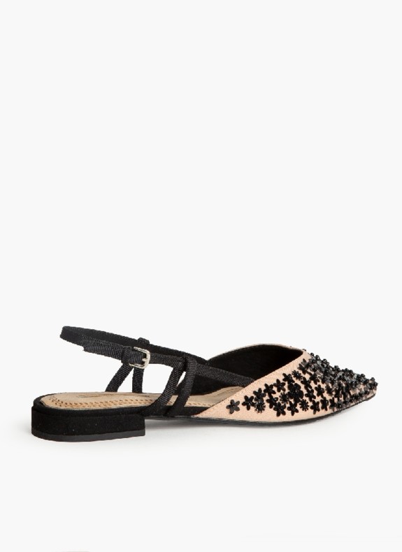 Zapato Destalonado para Mujer de Color Nude