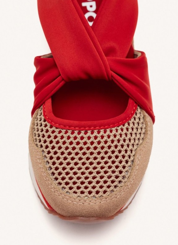 Zapatillas abiertas Gioseppo Darlington rojo