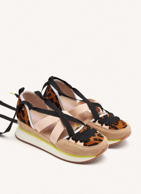 Zapatilhas abertas Gioseppo Ludlow leopardo