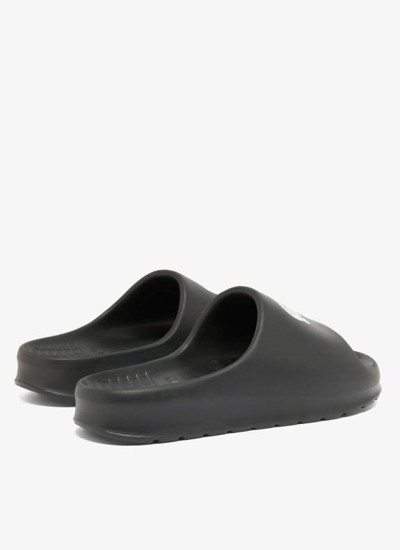 Chanclas Lacoste Serve Slide 2.0 schwarz